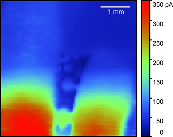Измерение стального сварного шва