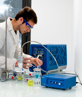 Потенциостат в работе